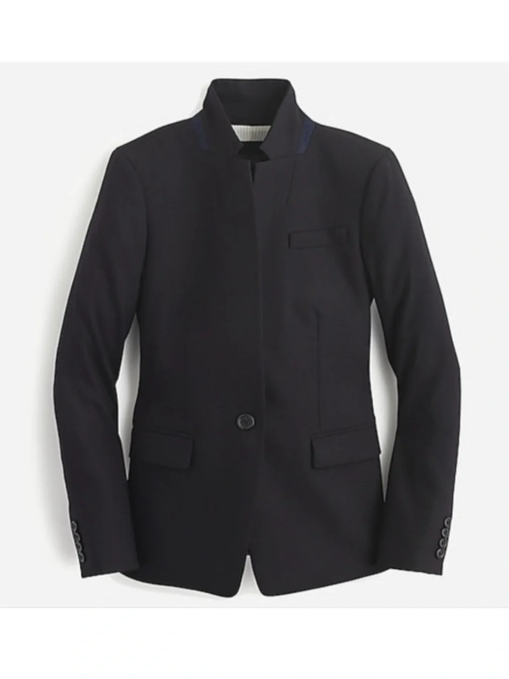 J Crew Regent Blazer Sz 4 Black
